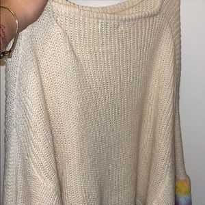 Cropped sweater